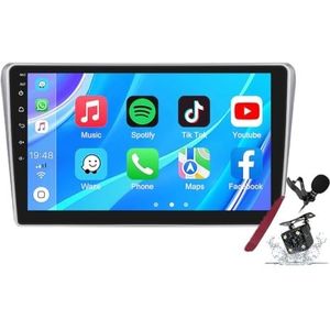 Android 14 Autoradio Stereo voor T-oyota Avensis T25 (2002-2008) 9 Inch Touchscreen Multimedia Speler met Draadloze Carplay 2 Din GPS Sat Navigatie FM RDS Bluetooth 5G-WiFi SWC DSP,M120s