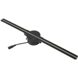 Holografische Fan, 3D Hologram Fan 16,5 Inch 2000x224 WiFi 3D Projector Met 224 LED-lichtkralen For Zakelijke Winkelreclame