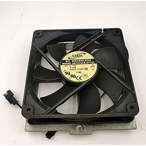 LMNCBVYA DC 12V 0.24A, 1800RPM, dubbele kogellager, 71.8CFM, 34.4dBA Geluidsniveau AD1212LB-A71GL 120mm stille ventilator -