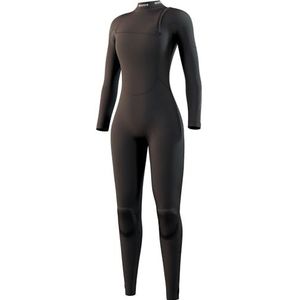 Mystic Womens The One 4/3 GBS Zip-Free Wetsuit 2024 - Black 240122 L