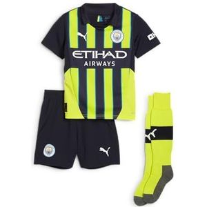 PUMA Mini-set Manchester City 2024/25 - New Navy, Nieuwe marine., 116 cm