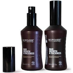 Biopousse Haargroei- en dikte-lotion, 100 ml, 2 flessen van 100 ml