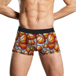 Basketbal bal zacht heren ondergoed comfortabele ademende pasvorm boxer slip shorts S