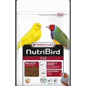Nutribird Versele-Laga C15 Compleet voer voor kanarievogels, exotische en Indigene vogels, 1 kg