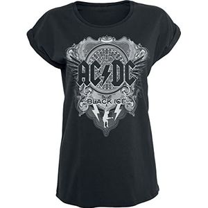 AC/DC Black Ice T-shirt zwart S 100% katoen Band merch, Bands