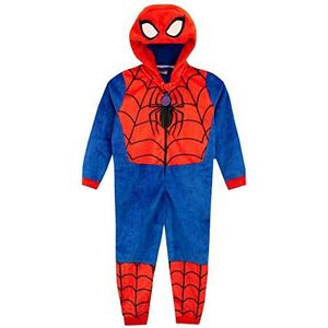 Marvel Jongens Spiderman Onesie, Blauw, 9-10 Jaren