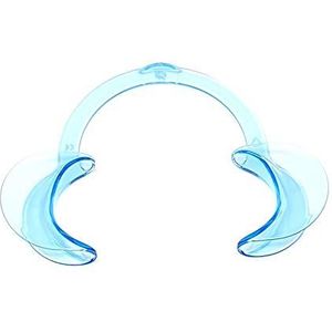 Kiara World Blauwe mond Lip Opener Tanden Whitening Tandheelkundige Mondelinge Wang Flexibele Retractor C Vorm/Mondbeschermer Challenge Game