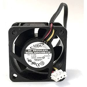 ADDA AD0424MB-C56 4020 40mm 24V 0.07A 3-Wire inverter axial blower cooling Fan