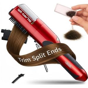 Split Ender Pro 2 Tondeuse - Rood - Voor Gespleten Haarpunten