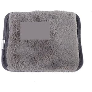 DieffematicRSD Warmwaterkruik Elektrische Warmwaterzak Intelligentie Veilig Warmer Buikpijn Relief voor Meisje Volwassenen Vrouwen Pijnbestrijding (Color : Gray)