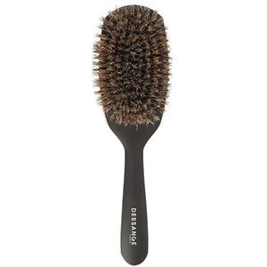 DESSANGE - Haarborstel - 100% wildzwijnharen - Zijdeachtig glanzend haar - Alle haartypes - Ontwarrende borstel - Glad - Zachte kam