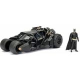 Jada Toys - Batman The Dark Knight Batmobile 1:24 - Die-cast - Zwart - Vanaf 8 jaar - Speelgoedvoertuig