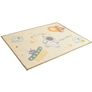 Grafeen Koolstofkristal Vloerverwarmingsmat Elektrisch Tapijt Kindercartoon Verwarmingsmat Kruipmat Woonkamer Thuis Veilig En Snel Warm.(Space Travel,200x180cm)