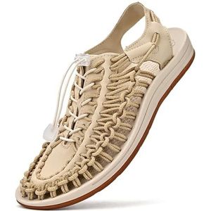 G4ZS5Z0G1 - Sportsandalen - Beige - Handgemaakt - Comfortabele en Lichte Strandsandalen