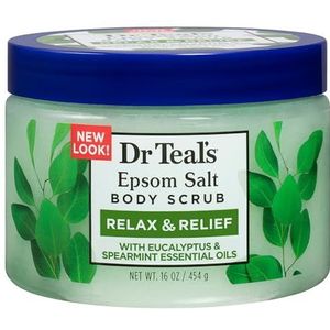 Dr. Teal Epsom Salt da Epsom E relaxament Body Scrub