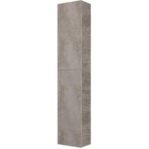 LIBEROSHOPPING.eu - LA TUA CASA IN UN CLIK Moderne hangzuil omkeerbaar 30 x 22 met 2 deuren (beton)