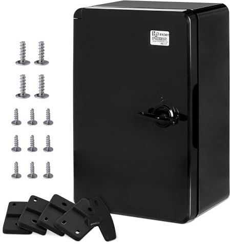 Boxexpert - BXPPABSB200300130-F01 - Installatiebehuizing - Zwart - ABS Kunststof - 1 stuk