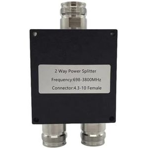 VPCPWTYZY Antenne 4.3-10 Vrouwelijke 698-3800MHz 2/3/4 Manier Power Splitter 50W MINI DIN Lage PIM -150dBc IP65 powerdivider 5G catholic