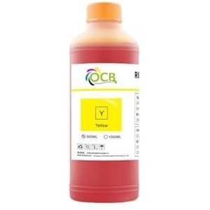500 ml kleurstofinkt compatibel met verschillende modellen, waaronder 100 500 510 800 5500 T610 T770 T790 T1100 T1120 T1200 T1300 T2300 Z2100 Z3100 Z32000 Z520 0 Z6100 Printers(Geel)