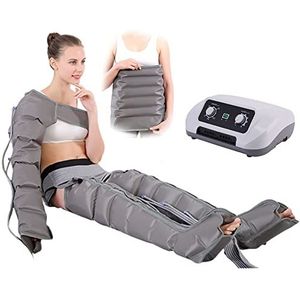 Lymfedrainage Beenmassageapparaat, Elektrische Luchtcompressiemassageapparaat For Bloedsomloop, Arm- En Tailleband, Voet- En Enkelmassageapparaat, Pijnverlichting