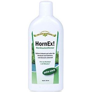 HornEx - Eeltverwijderaar - 250 ml - Inclusief Weefseldoekjes en Sponsjes