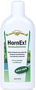 HornEx - Eeltverwijderaar - 250 ml - Inclusief Weefseldoekjes en Sponsjes