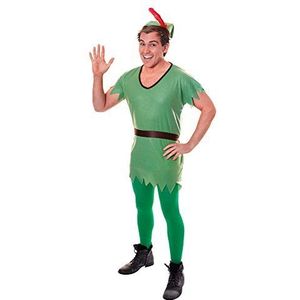 Bristol Novelty AC029 Robin Hood/Elf kostuum, bruin
