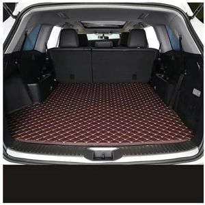 Kofferbakbeschermer Kofferbakmatten Voor VW Voor Passat Voor B8 2017-2020 Waterdichte Leren Stylingbeschermers Voor In Kofferba Auto Kofferbakmatten(Koffie)