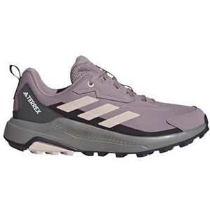 adidas Women's Terrex Anylander Hiking Sneaker, Preloved Fig/Putty Mauve/Aurora Black, 11
