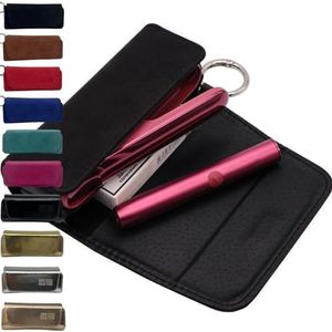 GC Etui tas, accessoire compatibel met IQOS Iluma of originele Duo 3.0 + Terea o. Heets sticks set (zwart)