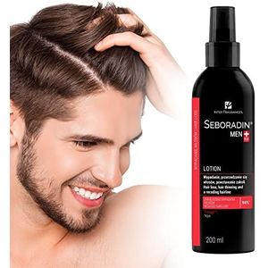 Seboradin Men Lotion, voor Haaruitval, Haarverdunning en Terugwijkende Haarlijn, 200 ml