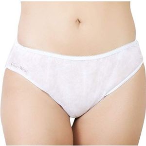 One-Wear SuperSoft Wegwerp ondergoed vrouwen (5 Pack) Wegwerp Slipjes na de geboorte, Ondergoed voor in het ziekenhuistas, Reisondergoed, Slipjes, Periode ondergoed, Spa, Waxen, Massage, Sauna