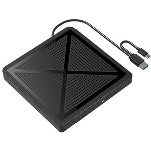 USB 3.0 USB C Externe CD/DVD RW-drive Leesbrander Draagbare Dvd-speler Optische Schijven Gebruiksvriendelijk
