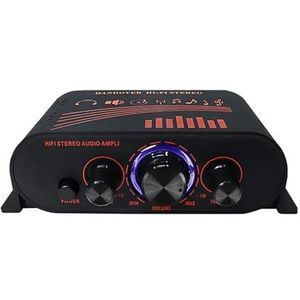 Versterker, AK170 Compacte audio-eindversterker Draagbare geluidsversterker Luidsprekerversterker for in de auto Compacte audio-eindversterker