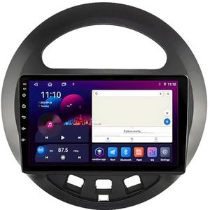 Android 14 GPS Navigation Stereo voor Geely Panda Gleagle GX2 LC Kandi 2009-2016 9 Inch 2 Din Car Stereo Radio met CarPlay AHD Omgekeerd beeld Bedieningselementen op het stuur(S4 4G+64G)