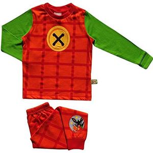 Nieuwigheid pyjama voor jongens en meisjes pyjama's van 18 maanden tot 6 jaar oud (4-5 jaar) rood, Rood, 4-5 Jaren