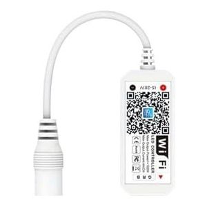 RGB WiFi RGBW Magic Home APP Controller compatibel met Alexa DC12-24V eenkleurig LED-licht spraakdimmer (RGB Controller)