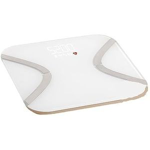Lichaamsvetweegschaal Slimme Lichaamsvetweegschaal Lichaamsweegschaal Weegschaal Fitnessapparaat Gemakkelijk Te Gebruiken(White USB A)