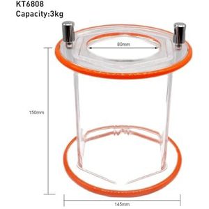 Rotary Tumbler Drum Roller For KT 6808 KT 2000 Sieraden Polijstmachine Polijstmachine Vat Capaciteit 3kg 5kg Op Grote Schaal Gebruiken(KT6808 Drum)