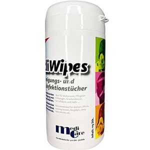 Mediwipes CPAP Reinigingsdoekjes met neutrale geur, dispenser met 115 doekjes