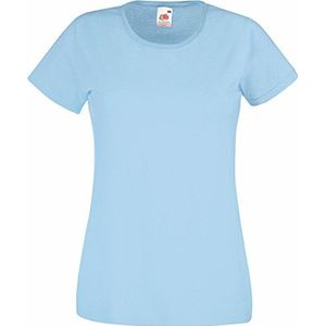 Dames Lady-Fit T-shirt maten - Shirtarena bundel, lichtblauw, L