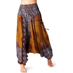 PANASIAM Aladin Pants Mandala 4, brown XL