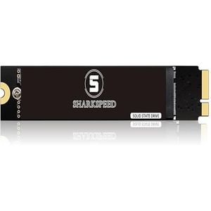 S SHARKSPEED 1 TB SSD harde schijf intern upgrade voor MacBook Air 2012 A1465 A1466 EMC2558 EMC2559 (MacOS vooraf geïnstalleerd)