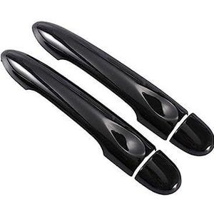 Autodeurgrepen Auto-exterieur Deurgreephoes Voor Clio IV/4/Lutecia 2012-2019, Zwart Koolstofvezelpatroon, Stylingaccessoires