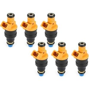 Brandstof Injector 6 PCS Brandstofinjector 0280150714 Connectors Fit Voor BMW Voor 535 635CSI 735 L6 L7 Auto Injector