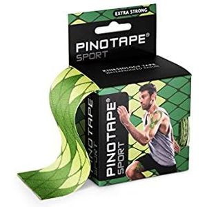 Pinotape Sport kinesiologische tape 5 cm x 5 meter reptielen slangenpatroon (1)