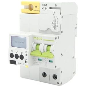 DPNABQOOQ Single Fase 40a WiFi Stroomonderbreker Afstandsbediening