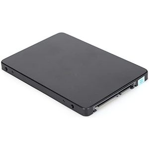 SSD Harde Schijf, 2,5‑inch SSD Zwarte High-speed Metalen SSD Sata3 SSD Externe Harde Schijf Geschikt voor Thuis, op Kantoor of in de Slaapkamer(2TB)