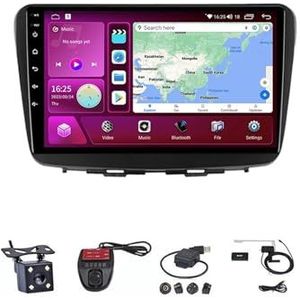 Android Autoradio Video Multimedia Speler, 9 Inch Touch Screen Radio Plug And Play Autotoebehoren met Bluetooth En Navigatie En Achteruitrijcamera Voor SUZUKI Baleno 2015-2018 (Size : M500S 4G+WIFI