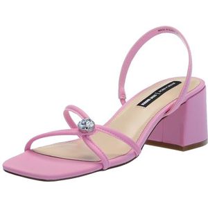 Steve Madden Jessica Rich Anya sandaal met hak voor dames, roze, 39 EU